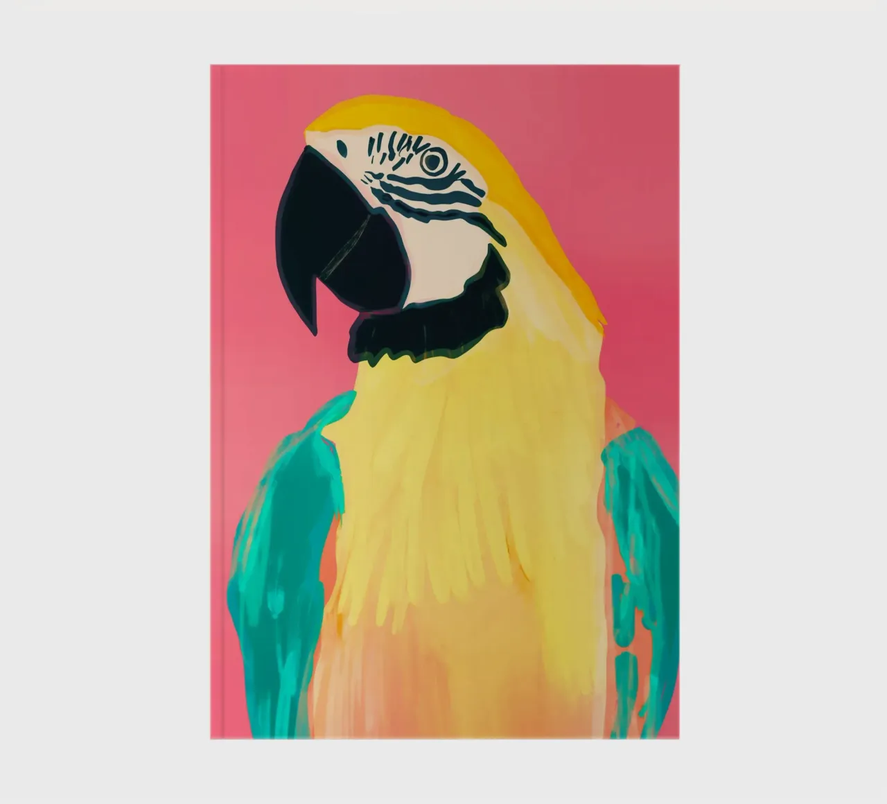 Parrot 4 notebook by LeaDArt