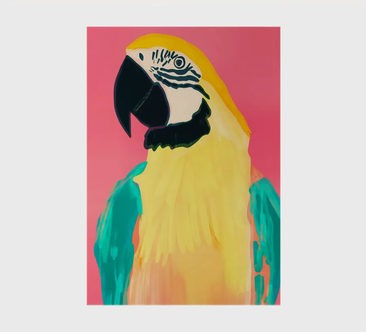Parrot 4 notebook by LeaDArt