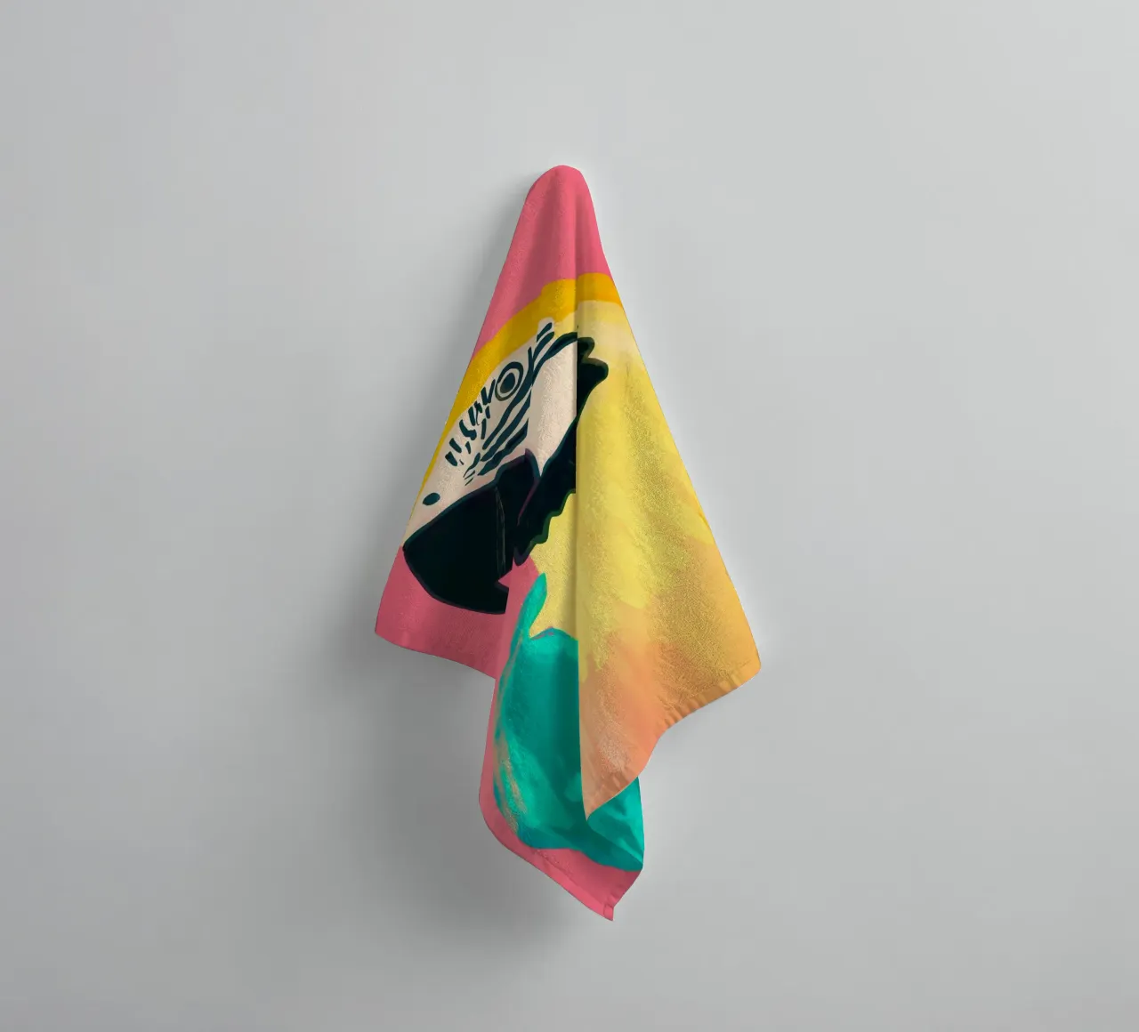 Parrot 4 asciugamano da bagno da LeaDArt
