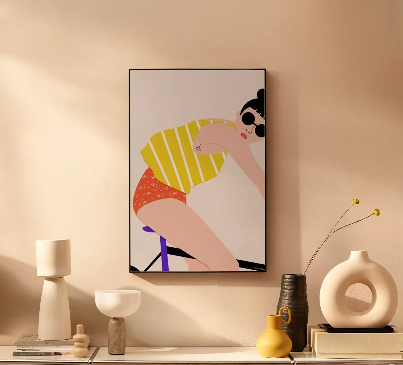 Bike plexiglass da Céleste Wallaert