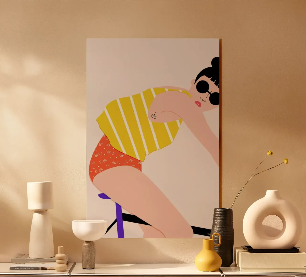 Bike plexiglass da Céleste Wallaert