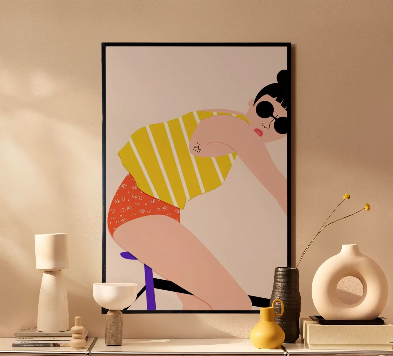 Bike poster by Céleste Wallaert