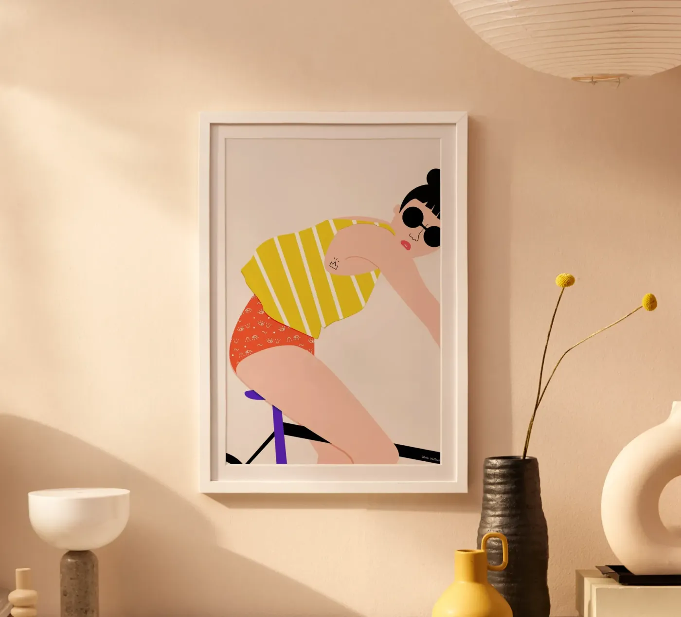 Bike poster da Céleste Wallaert