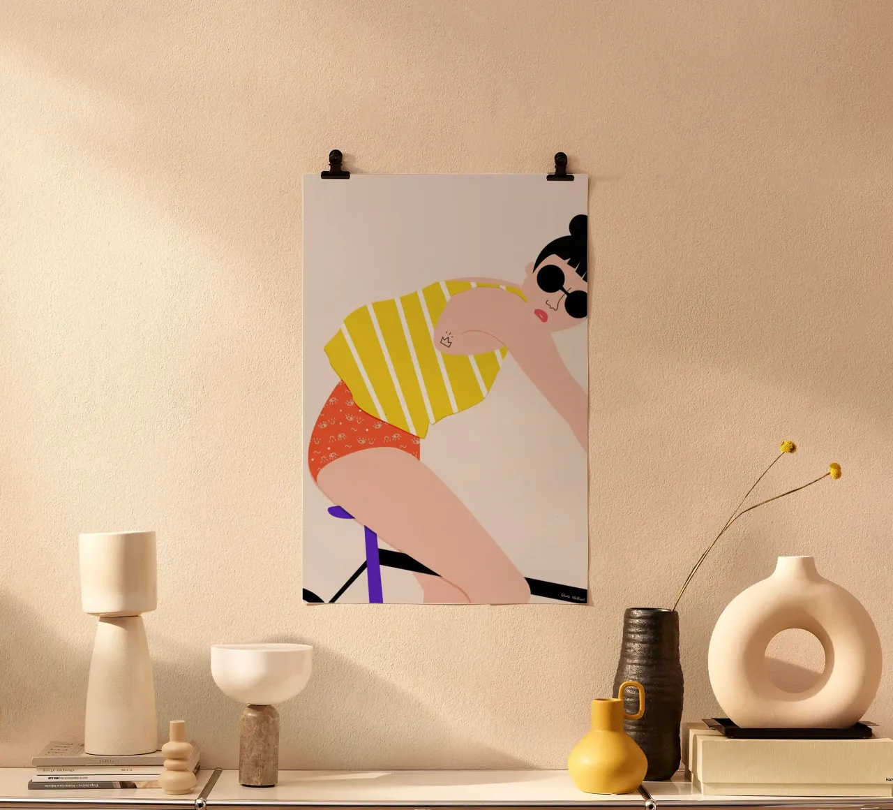 Bike poster da Céleste Wallaert