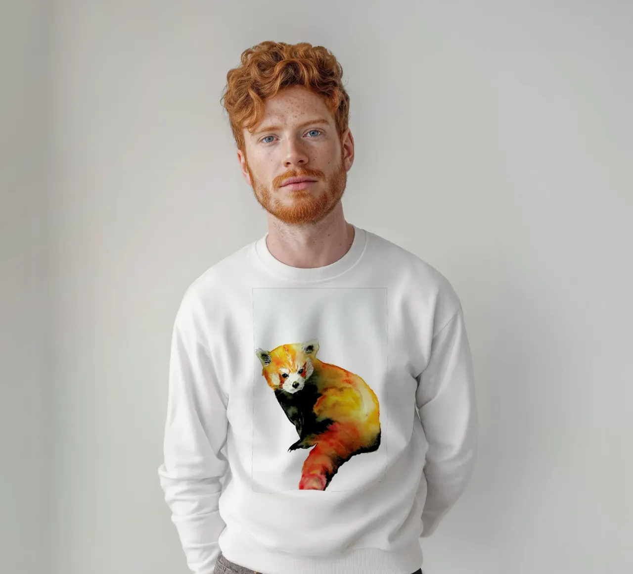Red Panda sudadera de Larissa van der Laan