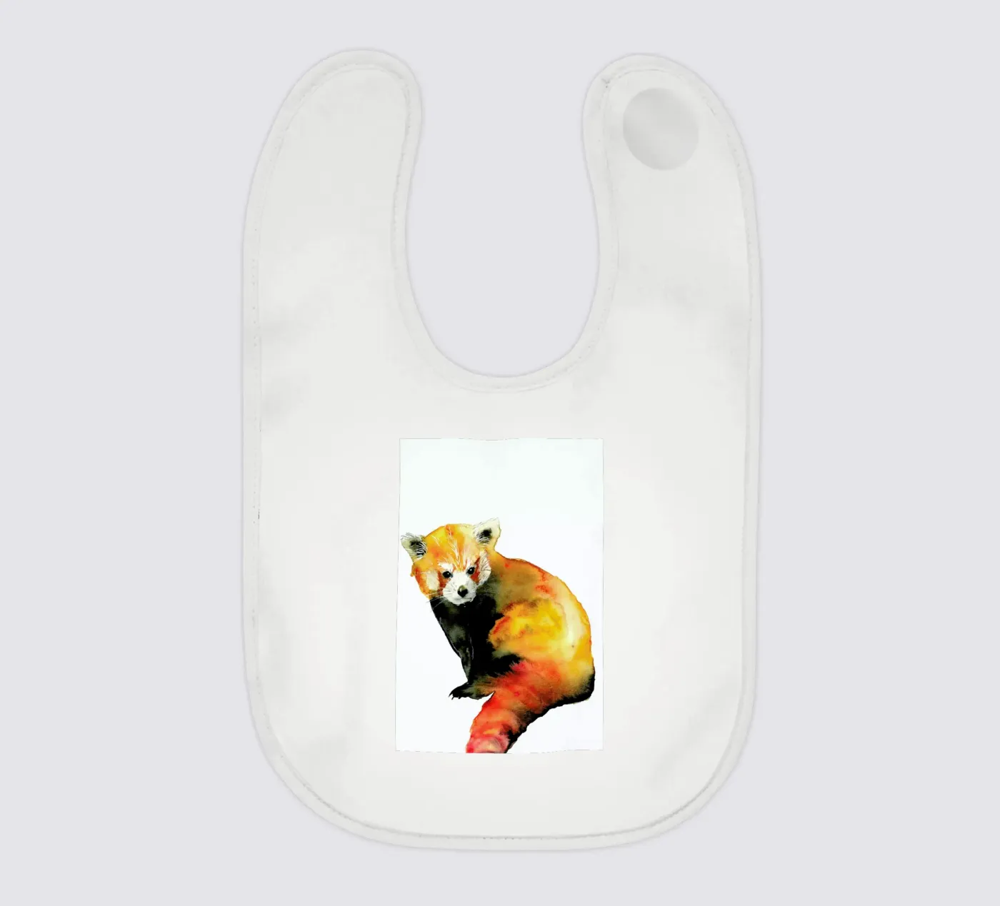 Red Panda Babylätzchen von Larissa van der Laan