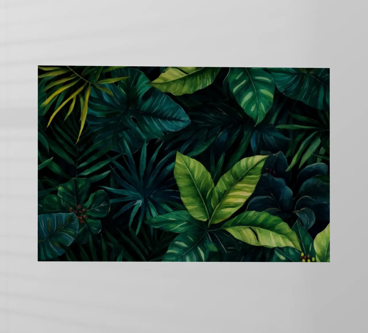 Foresta tropicale mistica pellicola backlit da Modern Muse