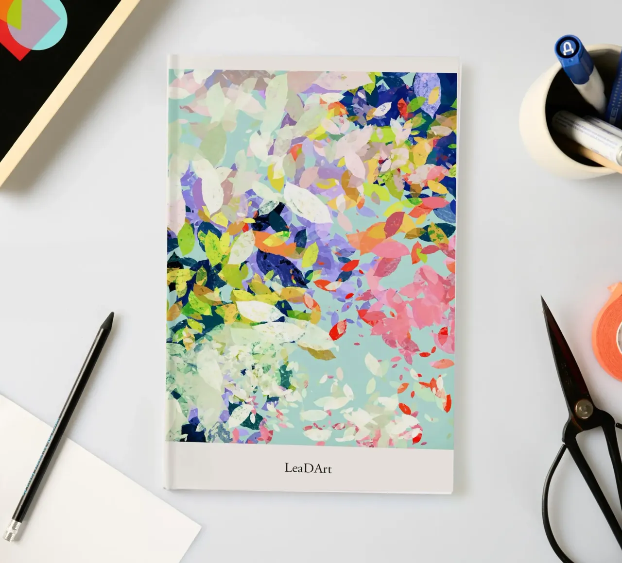 The Dance of Nature 5 notebook by LeaDArt