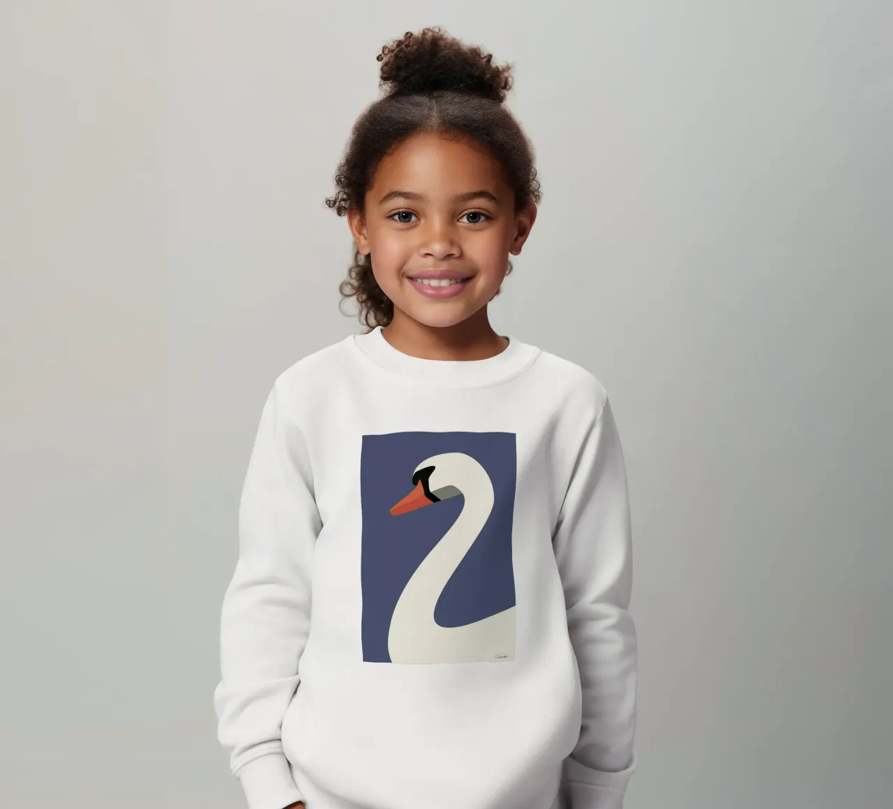 Svane kids sweatshirt by Swen Swensøn