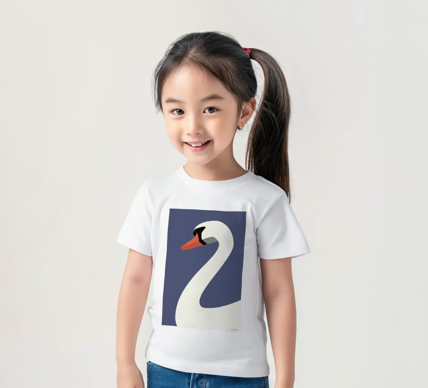 Svane t-shirt bambini da Swen Swensøn