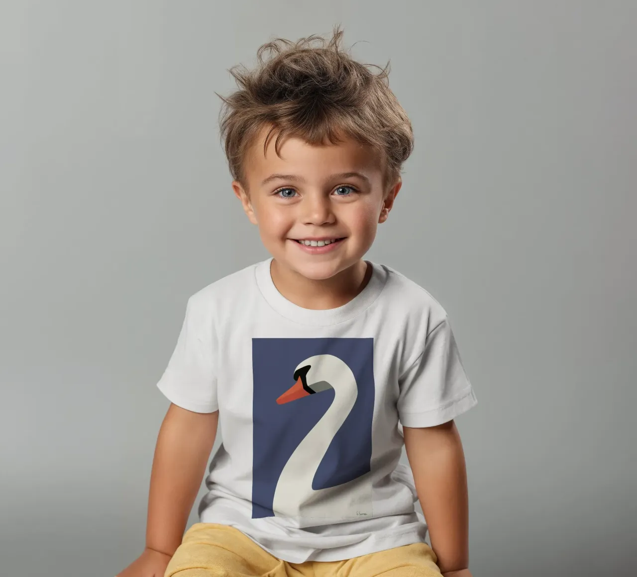 Svane t-shirt bambini da Swen Swensøn