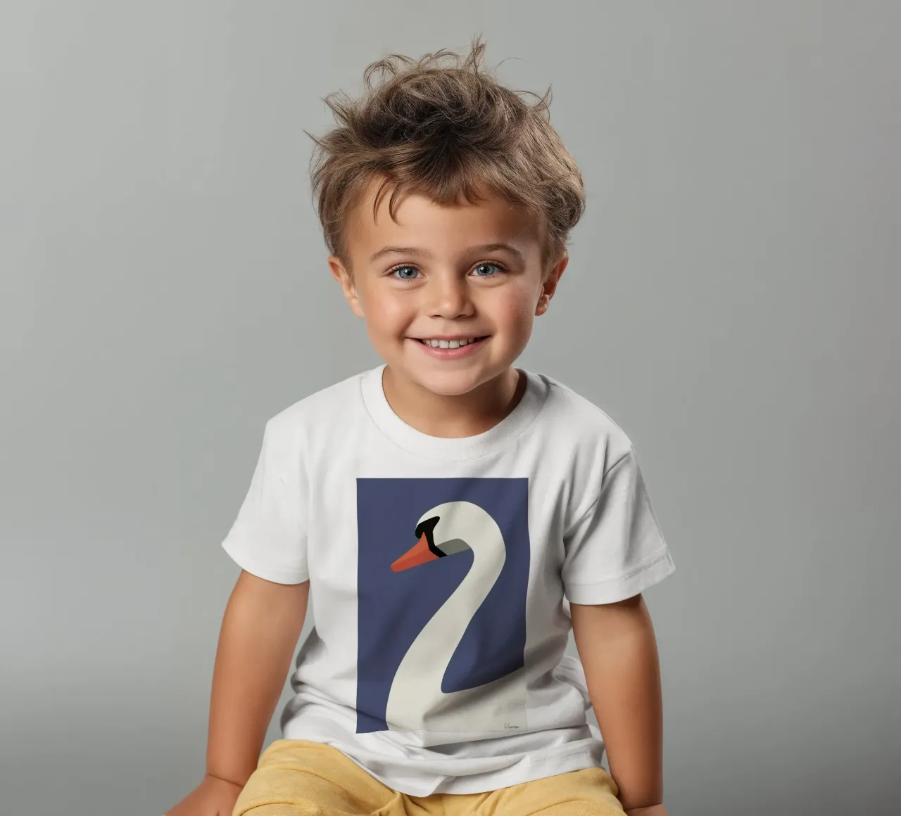 Svane t-shirt bambini da Swen Swensøn