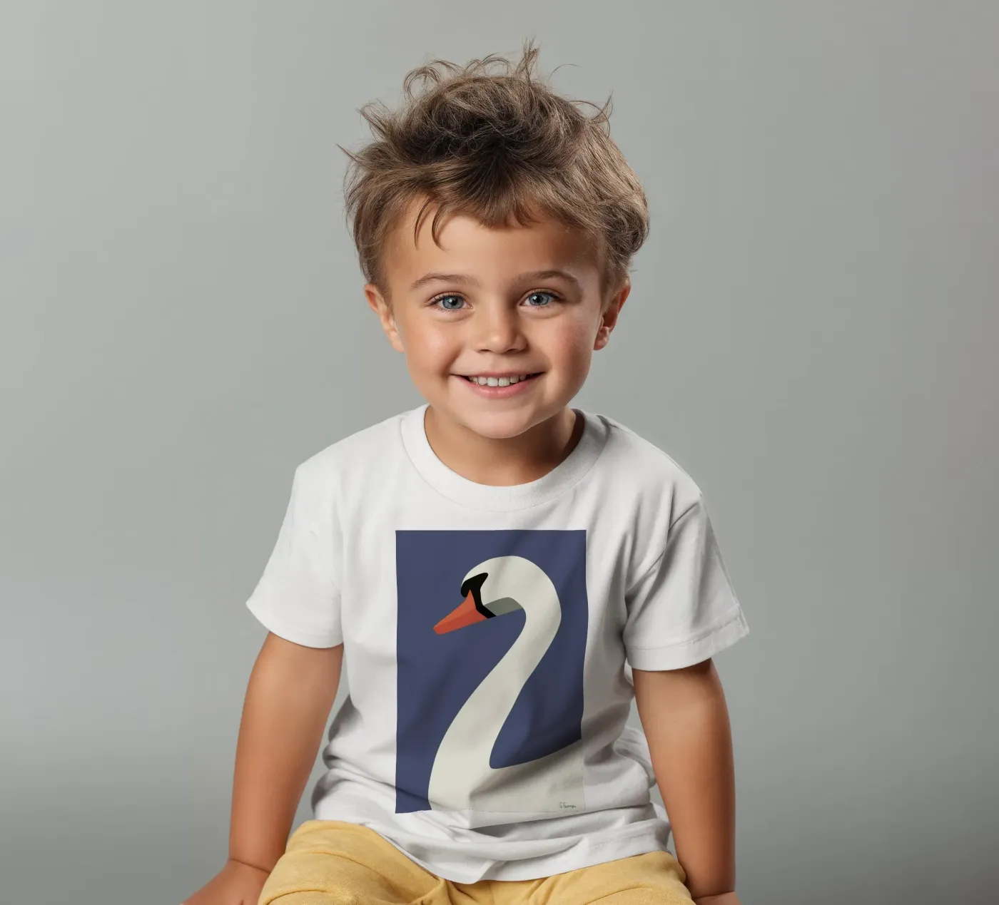 Svane t-shirt bambini da Swen Swensøn