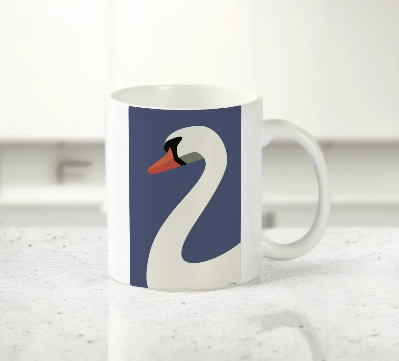 Svane tazza in ceramica da Swen Swensøn