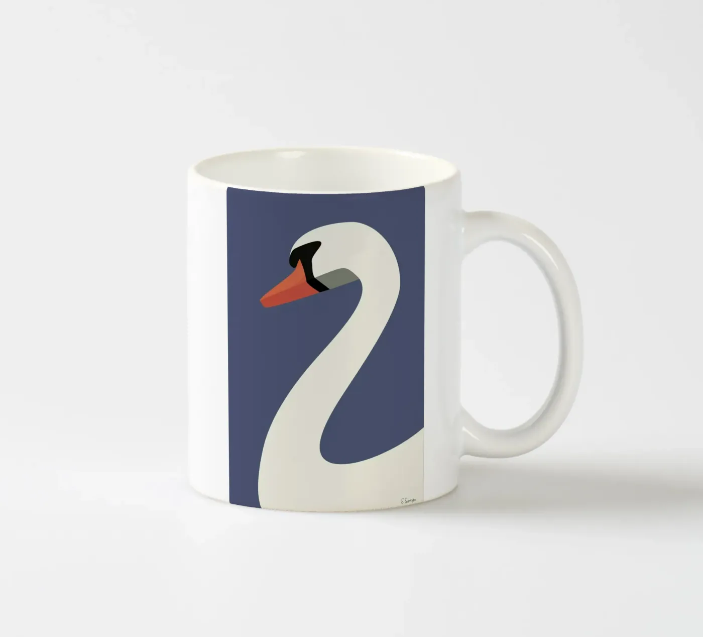 Svane ceramic mug by Swen Swensøn