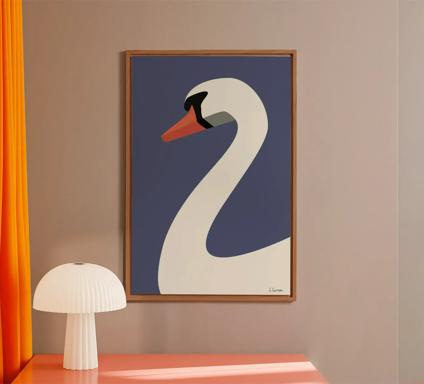 Svane forex plate by Swen Swensøn