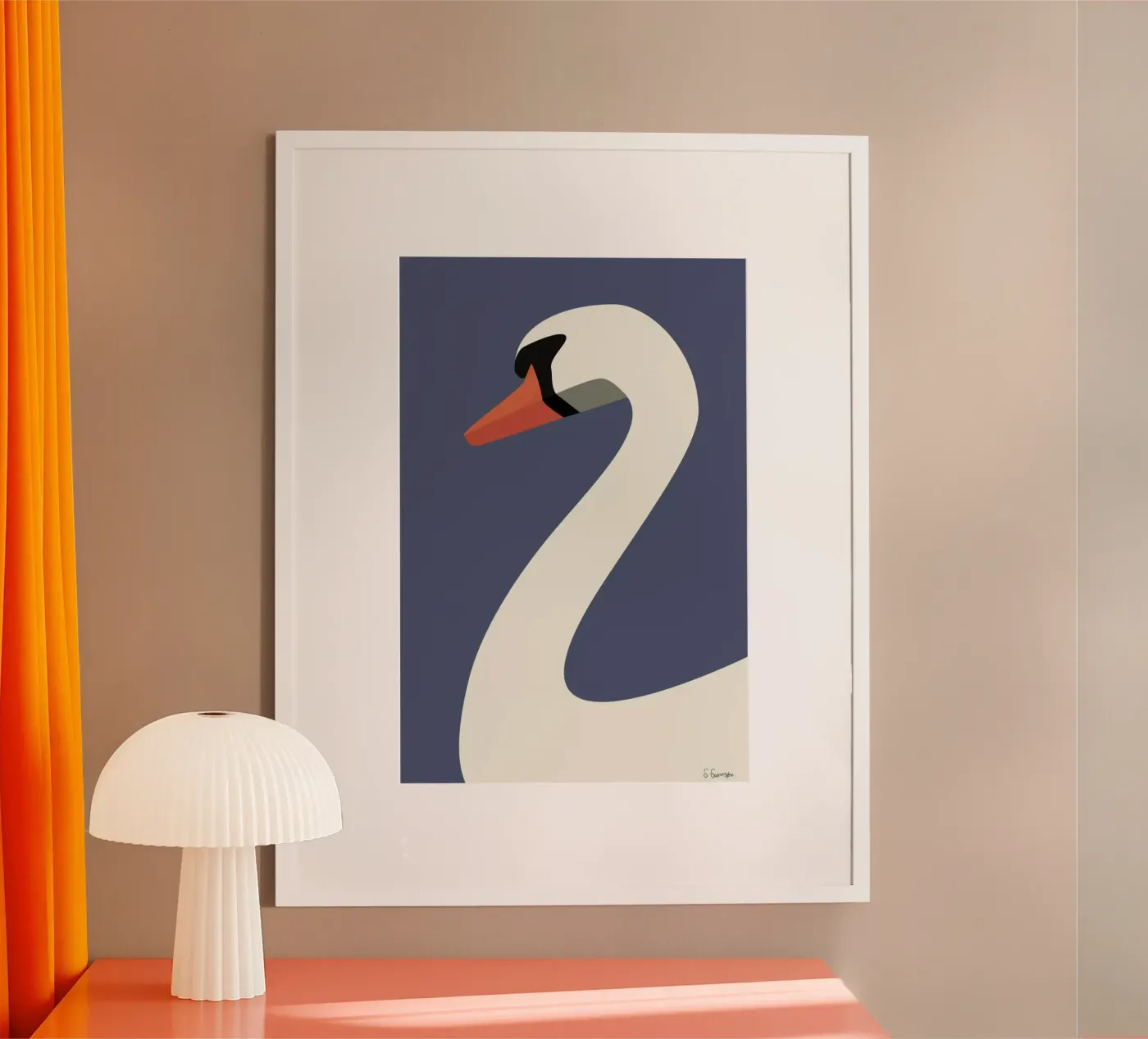 Svane poster da Swen Swensøn