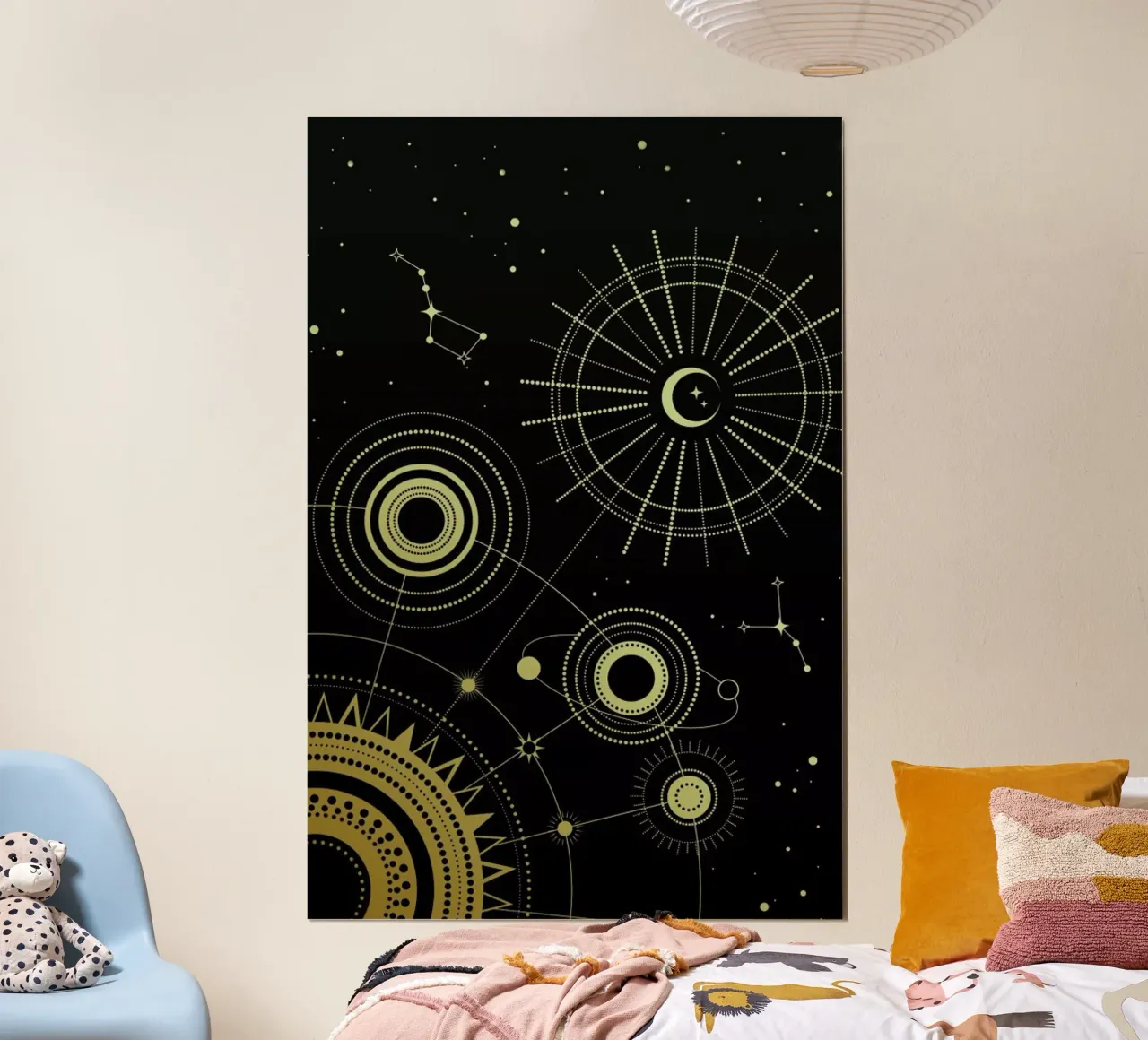 Infinity poster con telaio in alluminio da cafelab