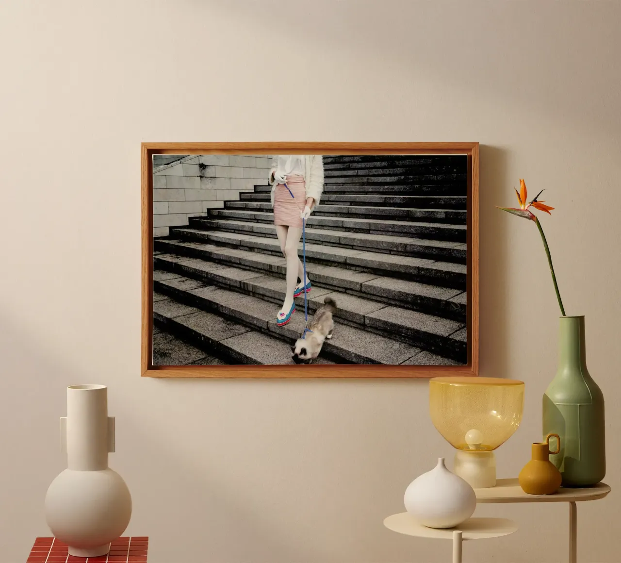 Act Like a Lady by @LinasWasHere tela con Cornice a cassetta da EyeEm Mobile GmbH