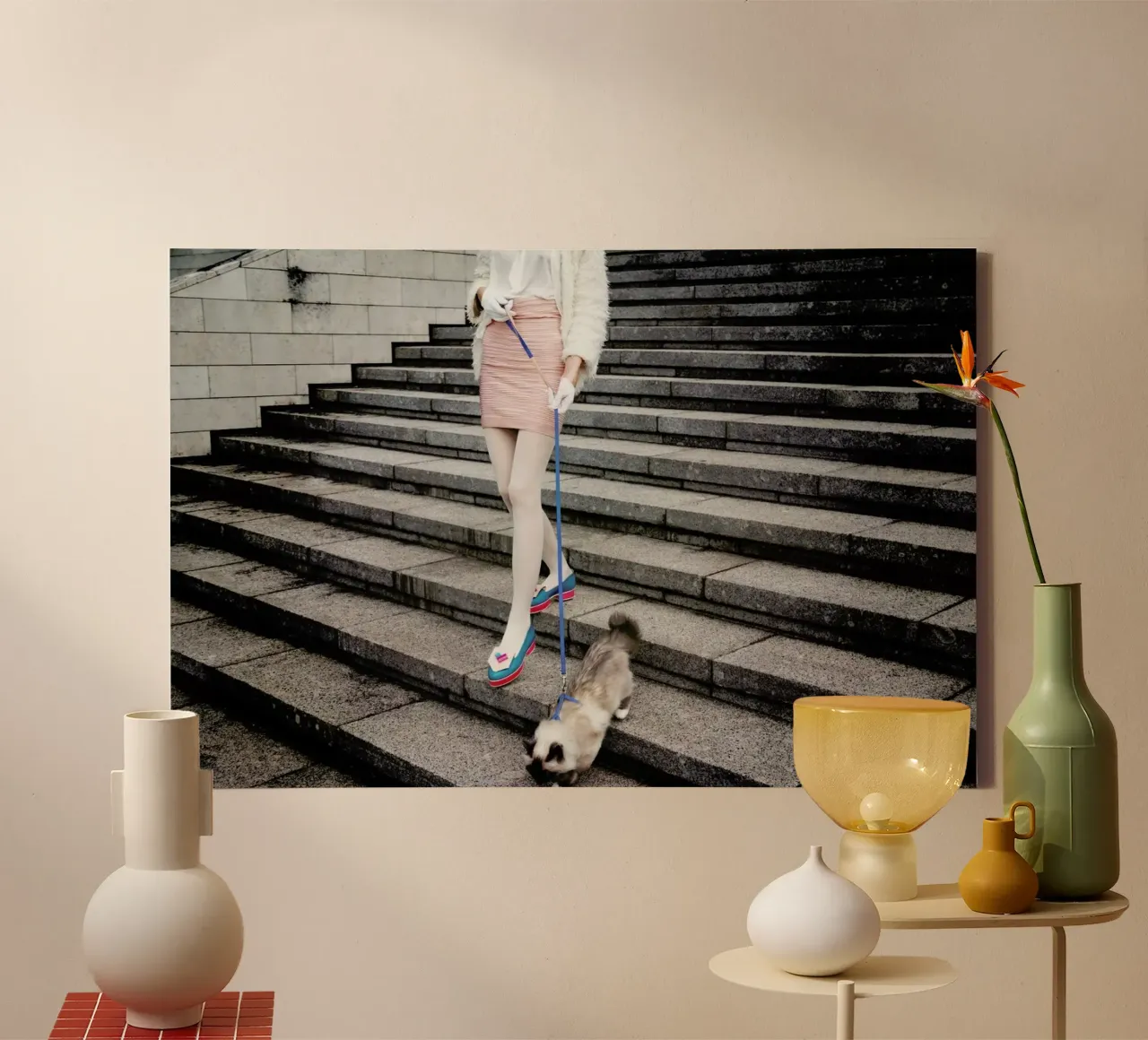 Act Like a Lady by @LinasWasHere tela con Cornice a cassetta da EyeEm Mobile GmbH