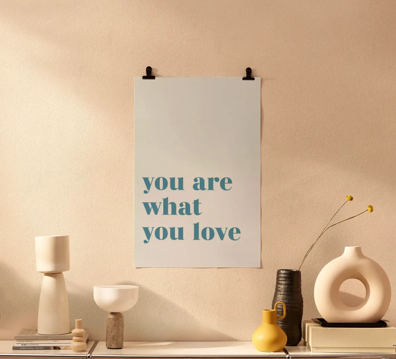 You Are What You Love carta hahnemühle da Studio One