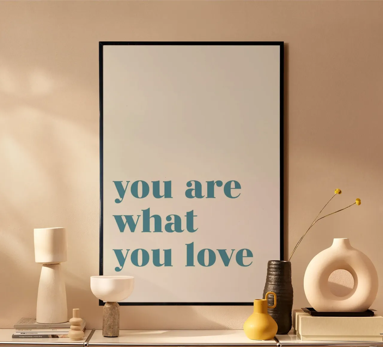 You Are What You Love carta hahnemühle da Studio One