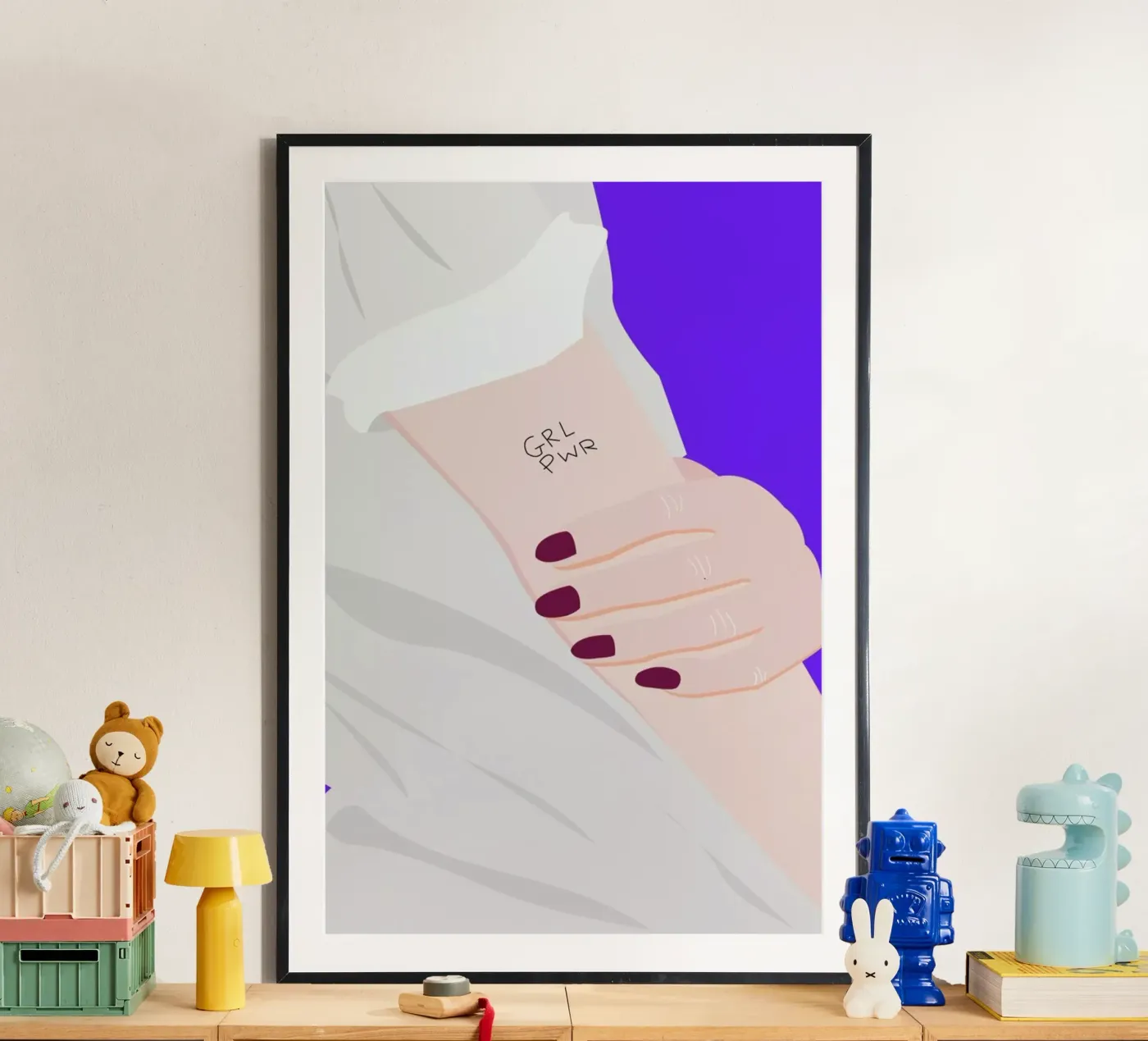 Grl Pwr poster da Céleste Wallaert