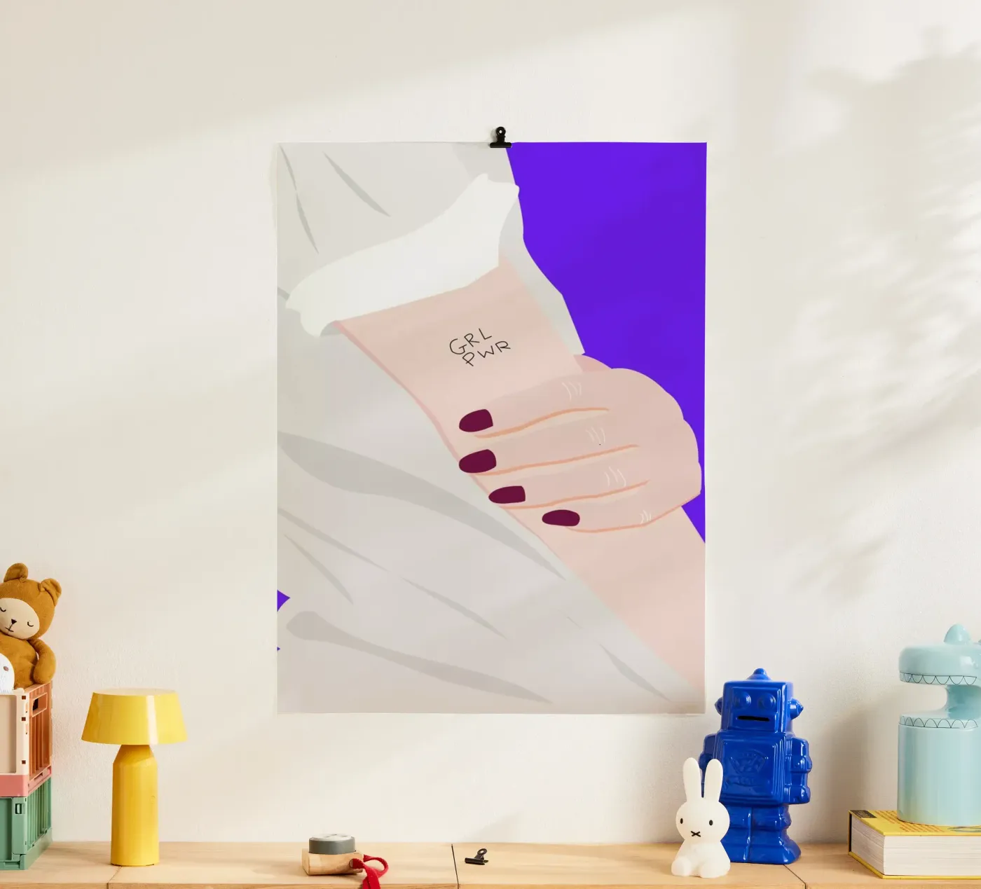 Grl Pwr poster da Céleste Wallaert