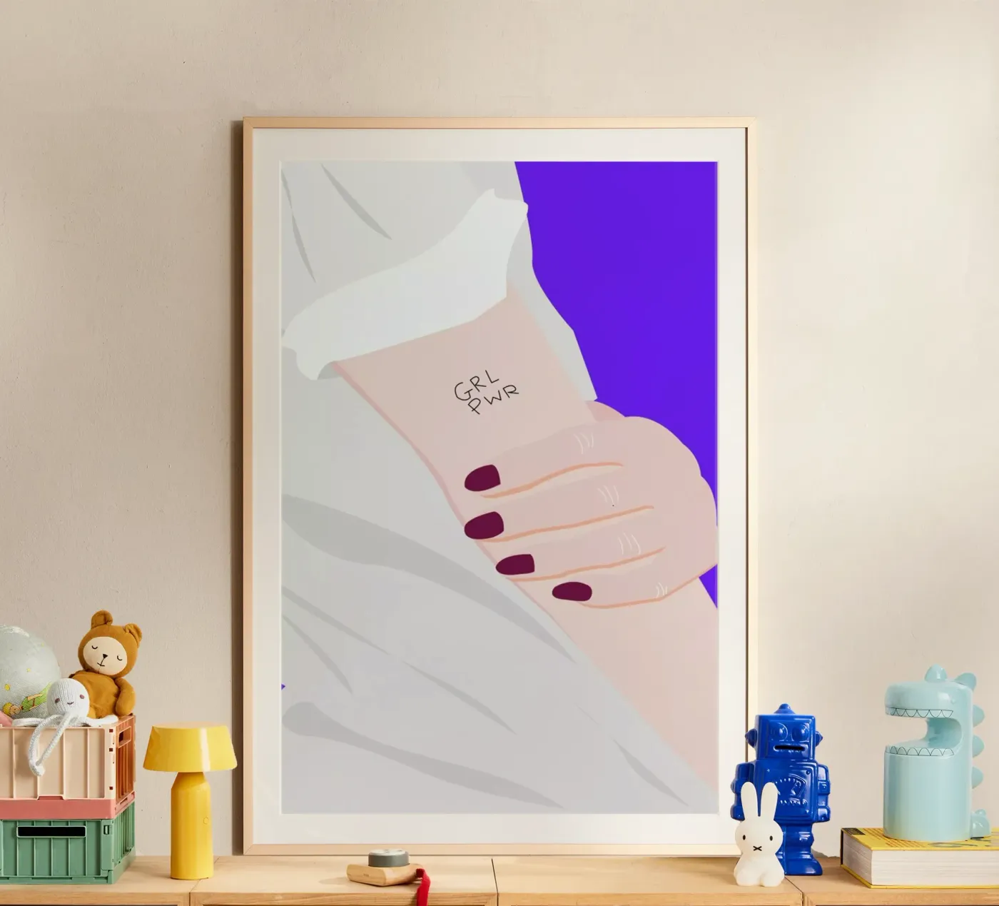 Grl Pwr poster da Céleste Wallaert