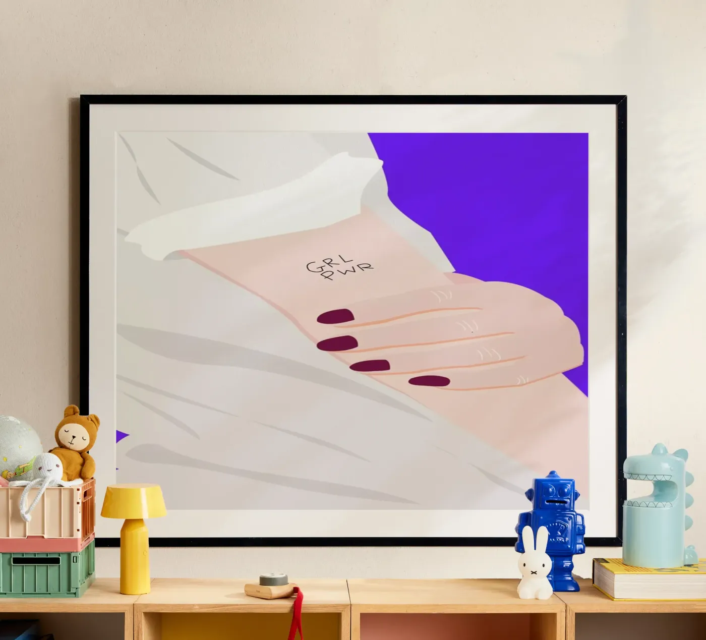 Grl Pwr poster da Céleste Wallaert