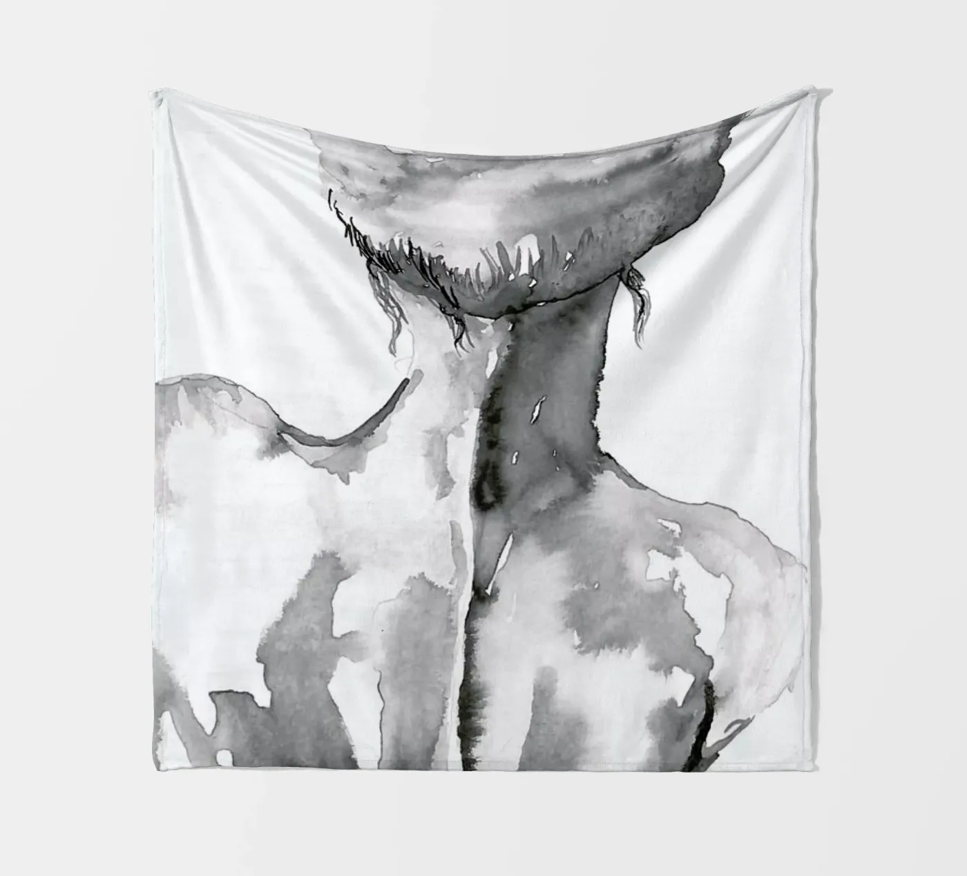 Sailor fleece blanket by Larissa van der Laan