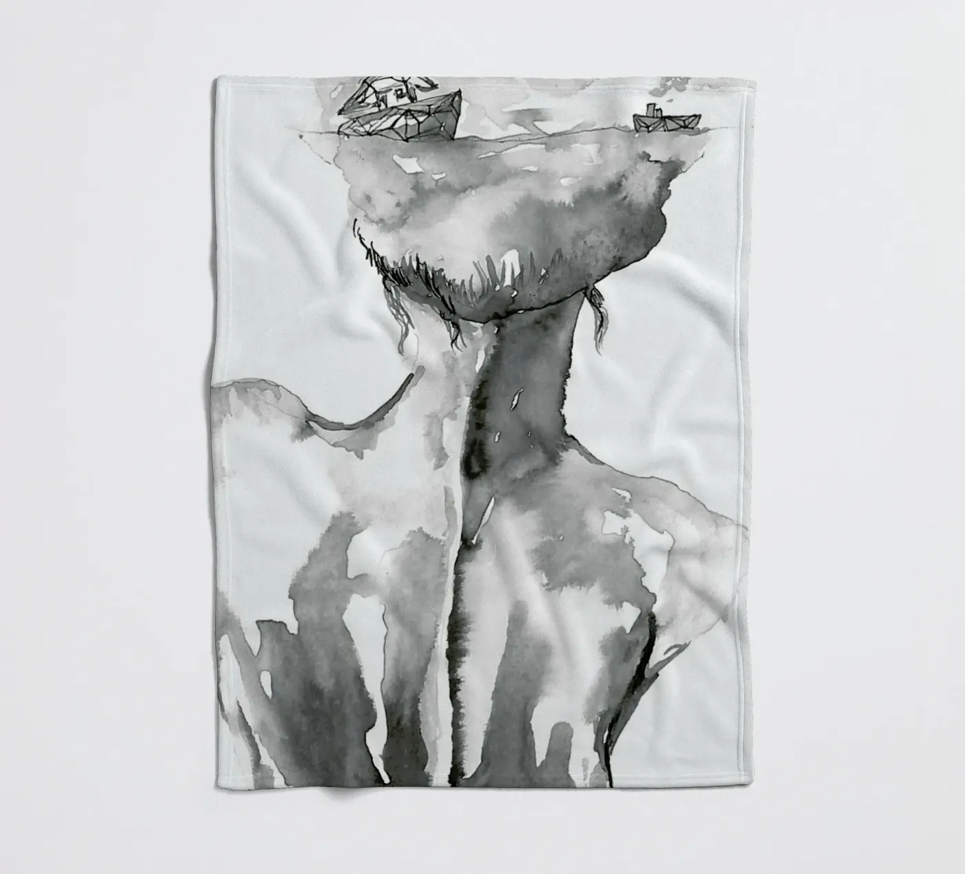 Sailor Fleecedecke von Larissa van der Laan