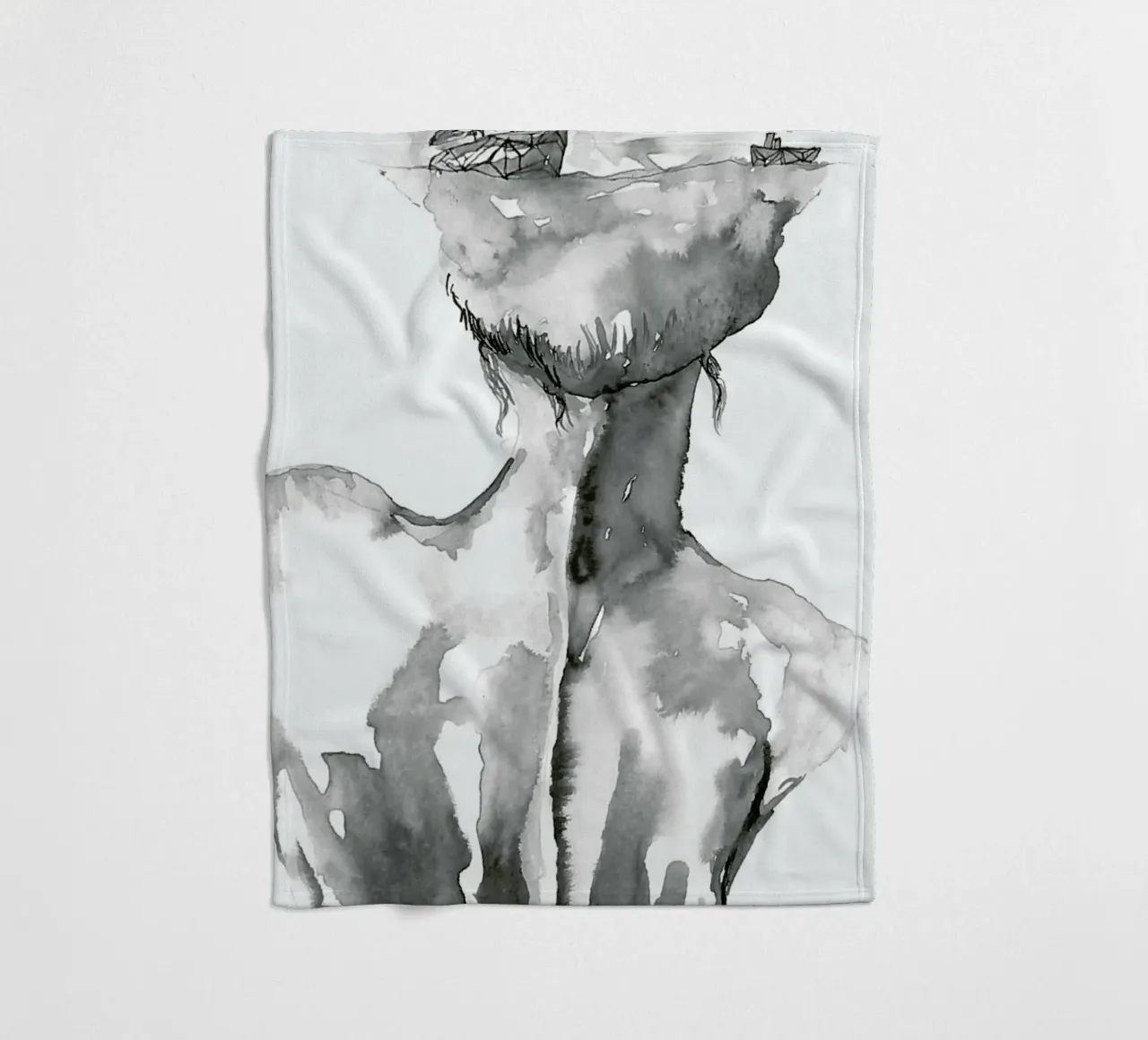 Sailor fleecedeken van Larissa van der Laan