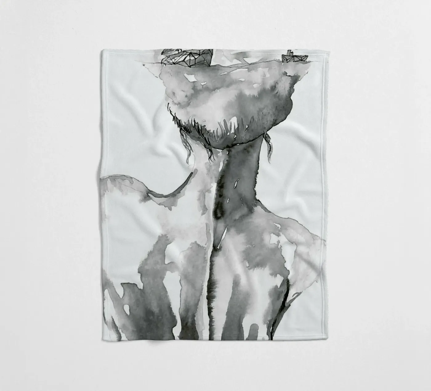 Sailor Fleecedecke von Larissa van der Laan