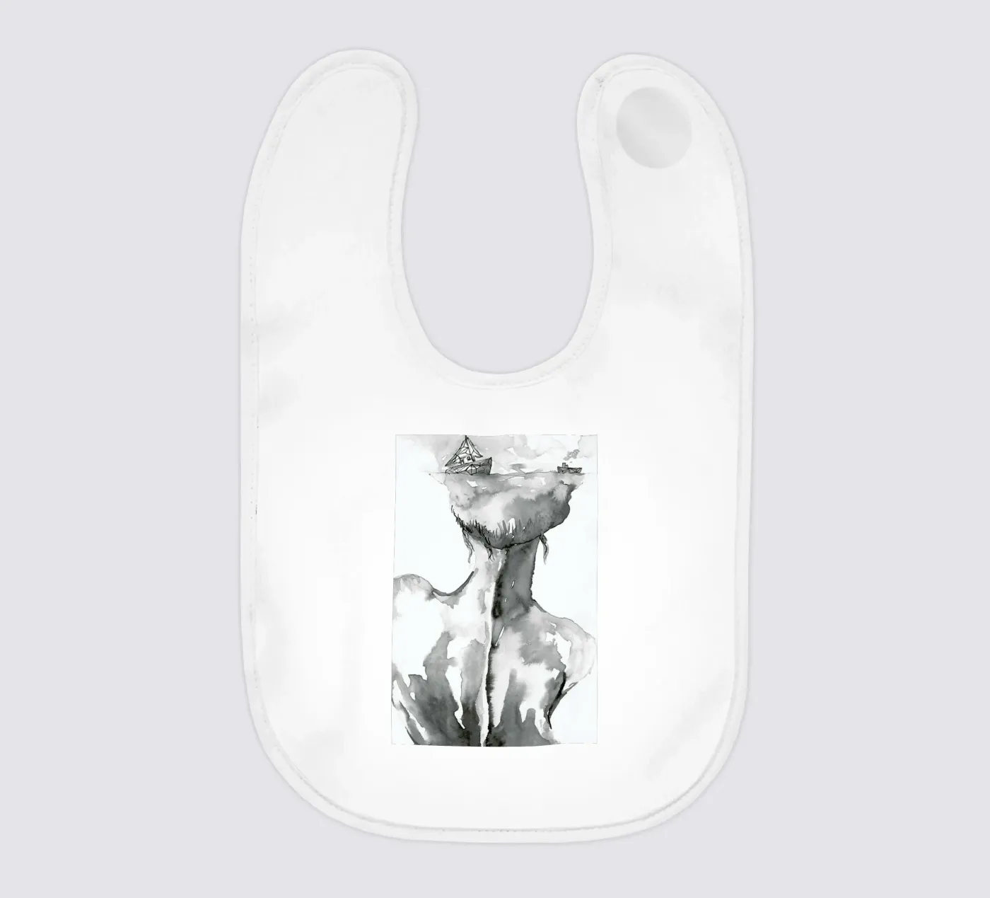 Sailor Babylätzchen von Larissa van der Laan