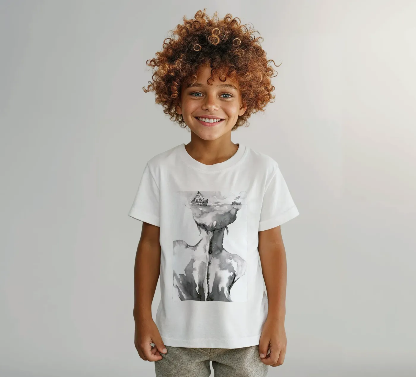 Sailor t-shirt bambini da Larissa van der Laan