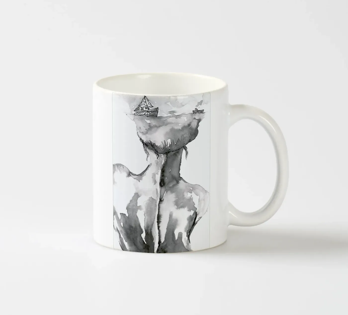 Sailor ceramic mug by Larissa van der Laan