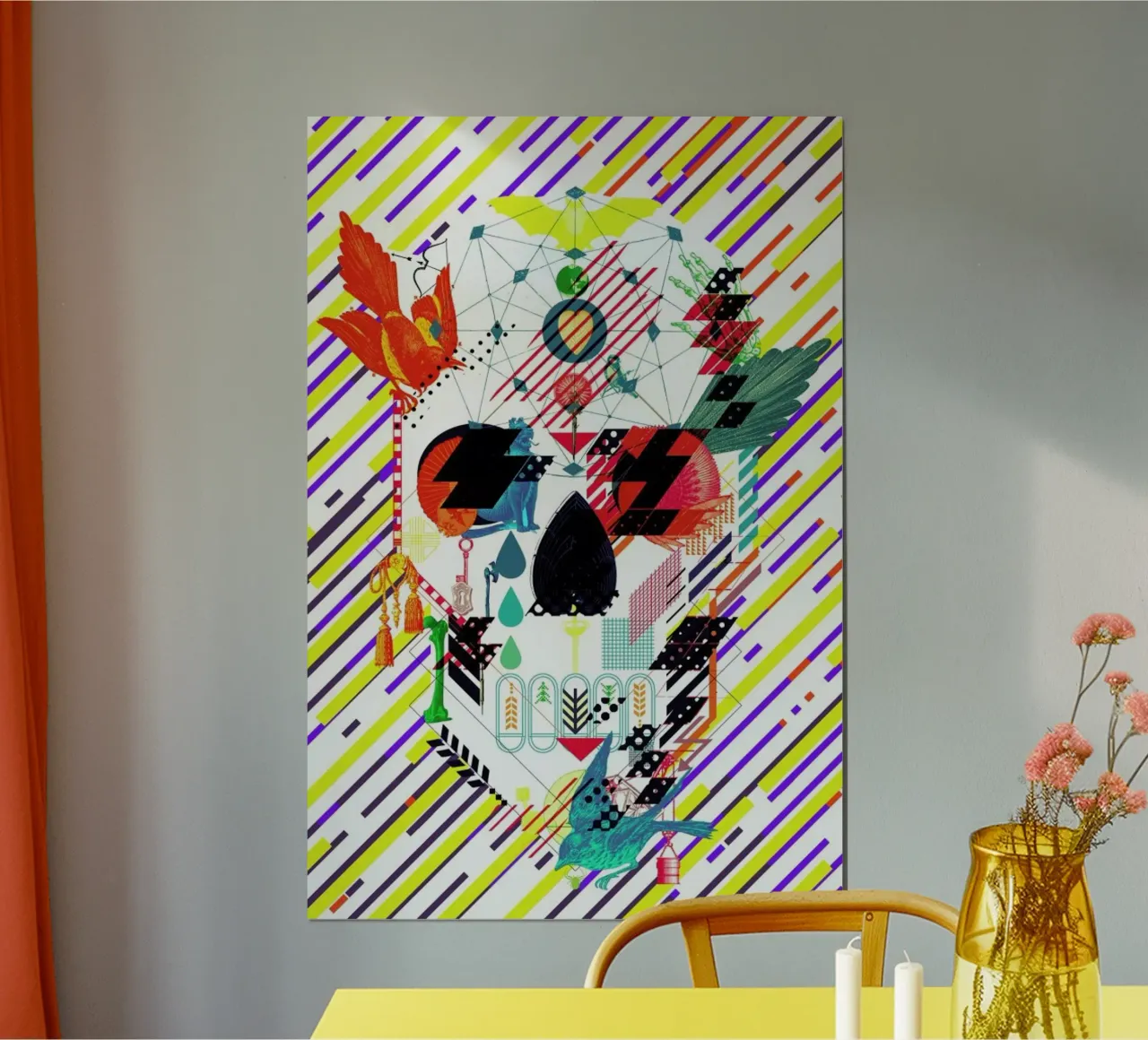 El Nuovo Col poster con telaio in plastica da Ali Gulec
