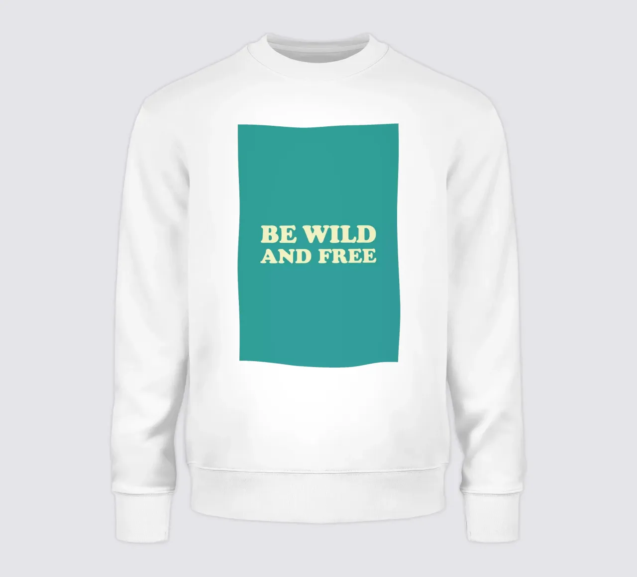 Be Wild and Free - Mint felpa da Studio One