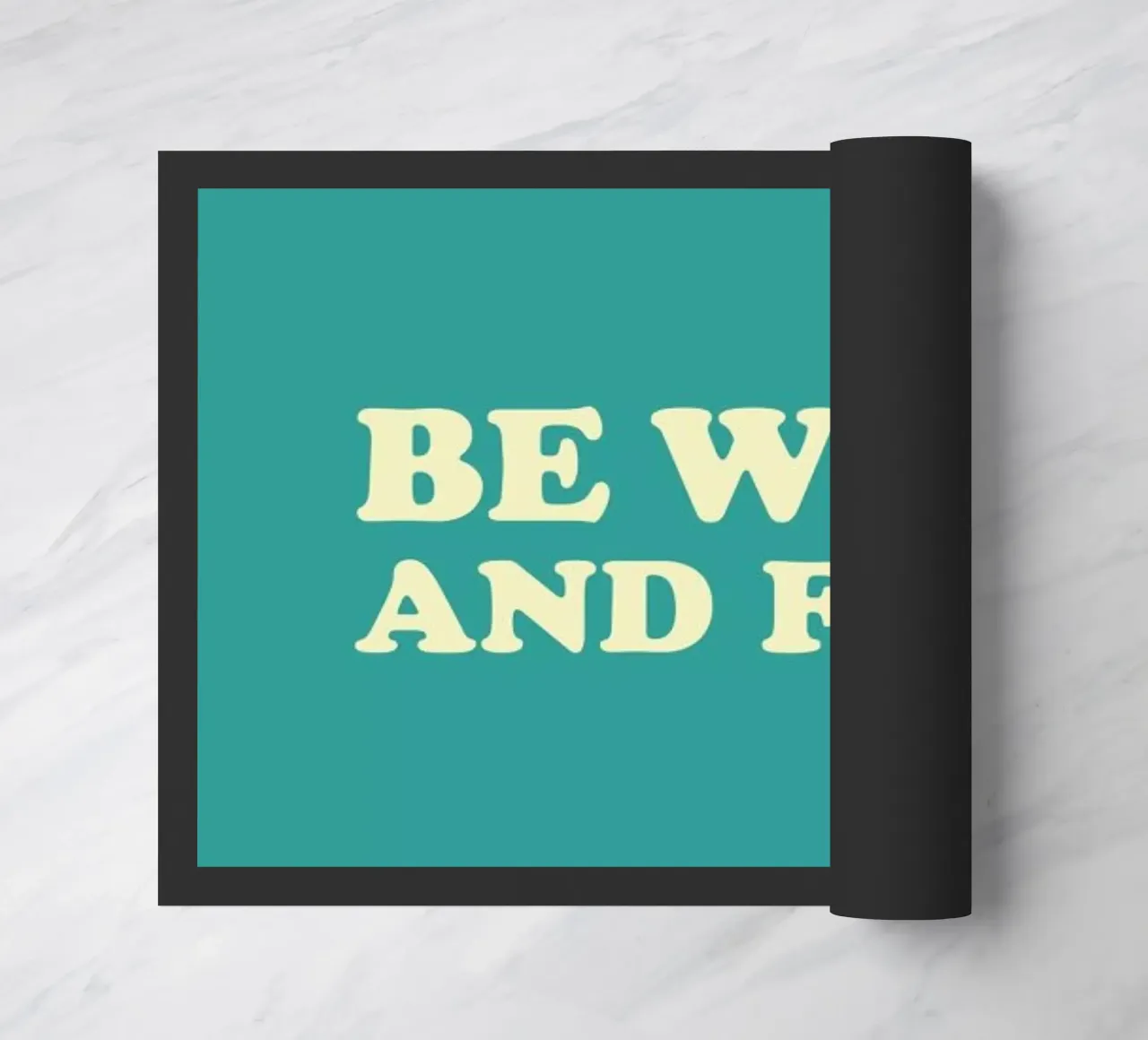 Be Wild and Free - Mint zerbino da Studio One