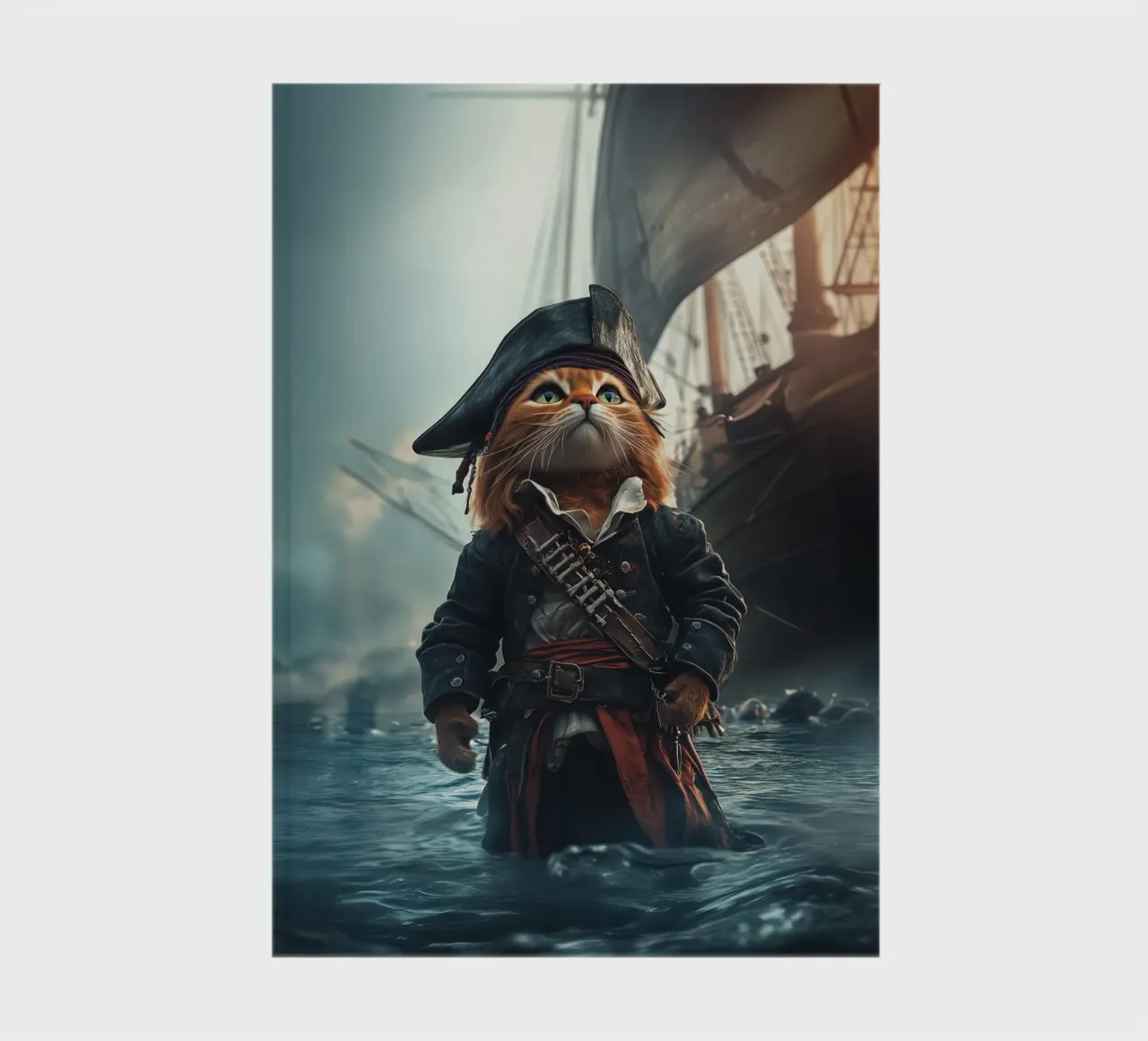 He is a pirate No. 03 notebook by lazydaypaper