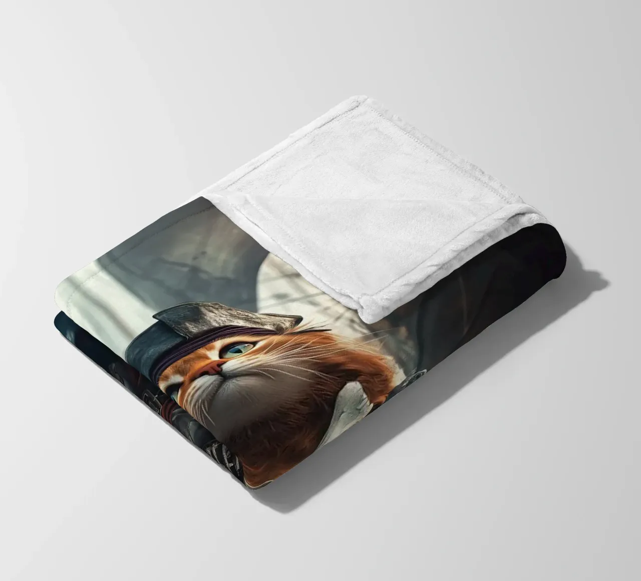 He is a pirate No. 03 coperta in pile da lazydaypaper