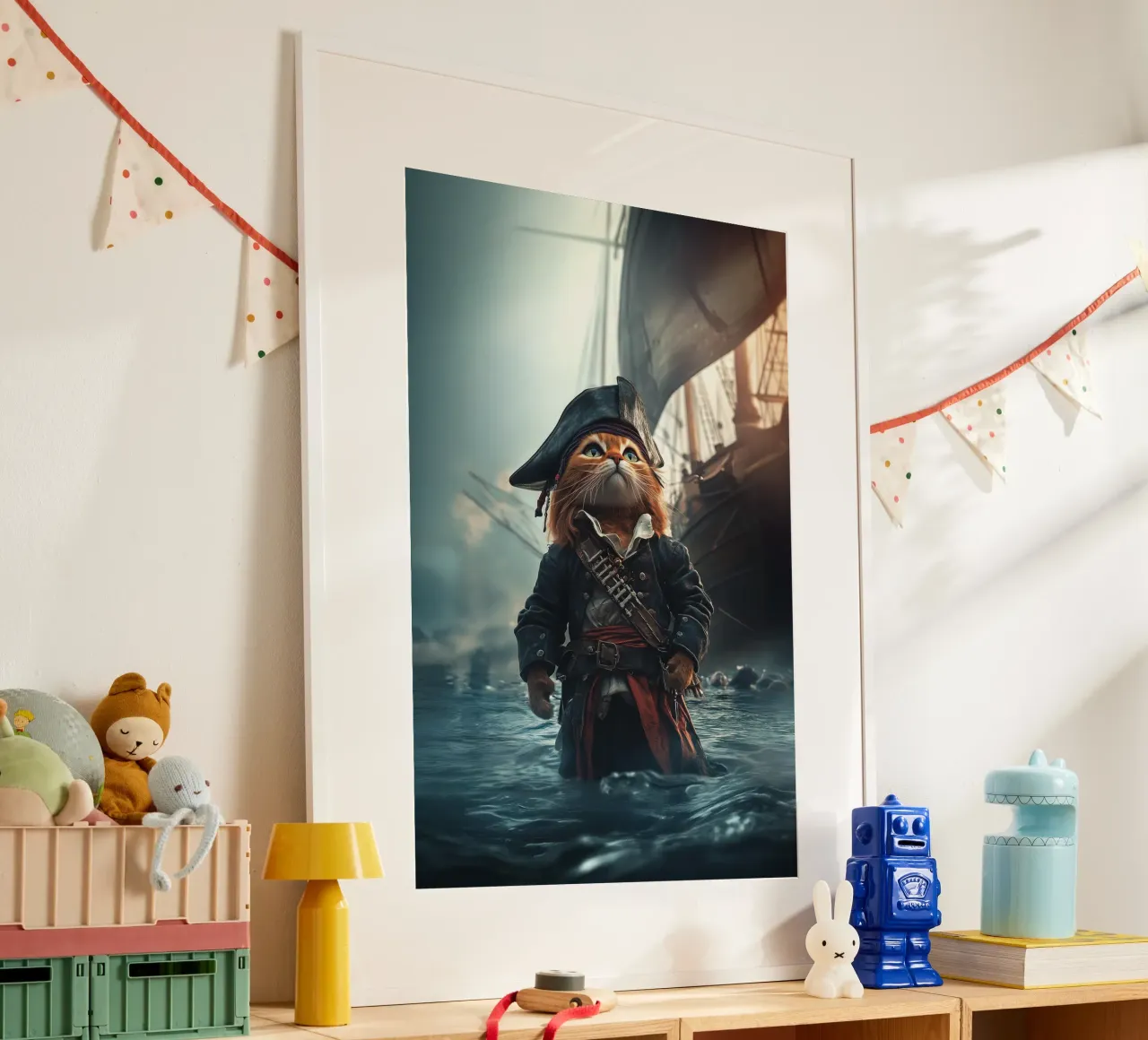 He is a pirate No. 03 carta hahnemühle da lazydaypaper