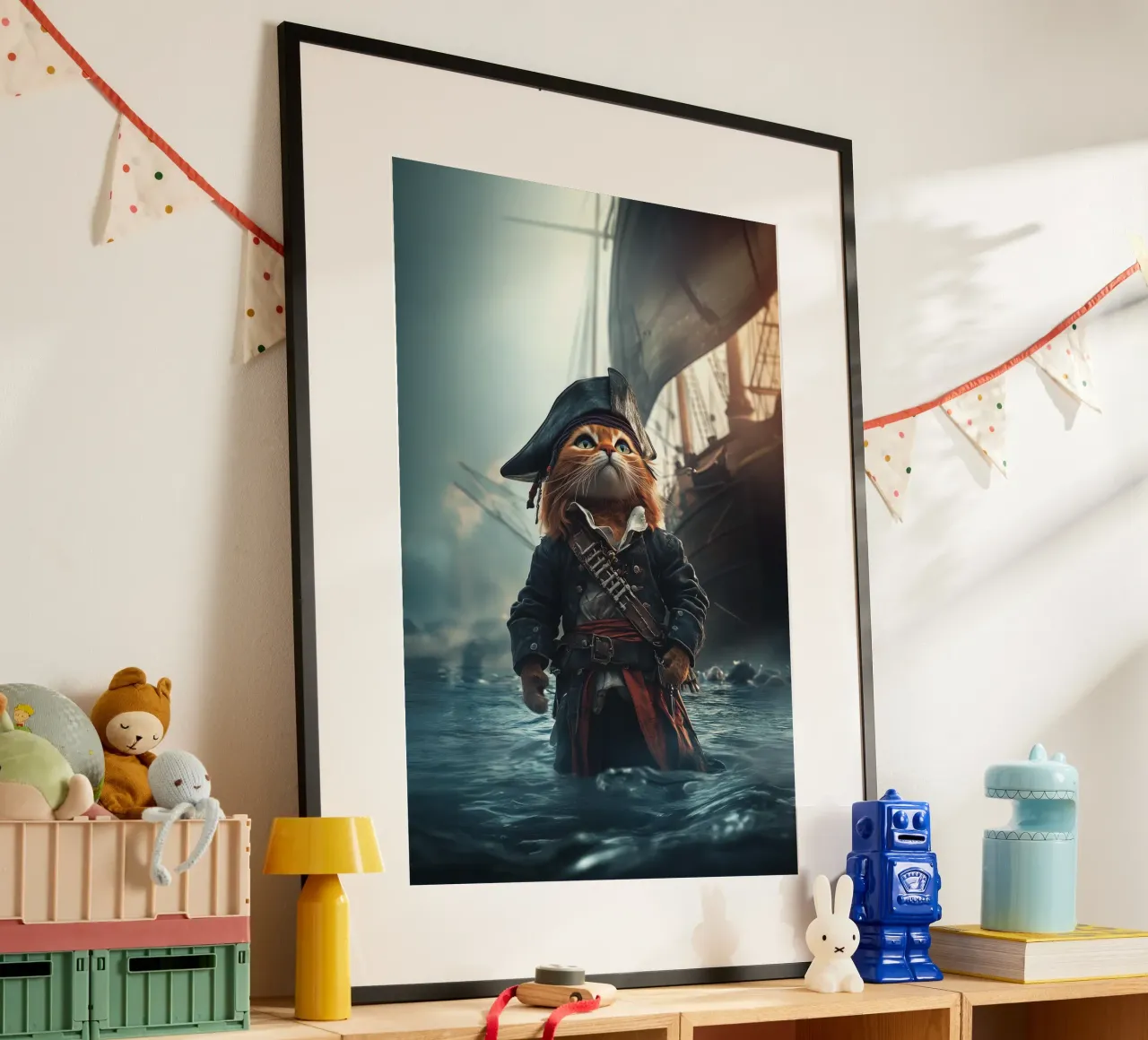 He is a pirate No. 03 carta hahnemühle da lazydaypaper