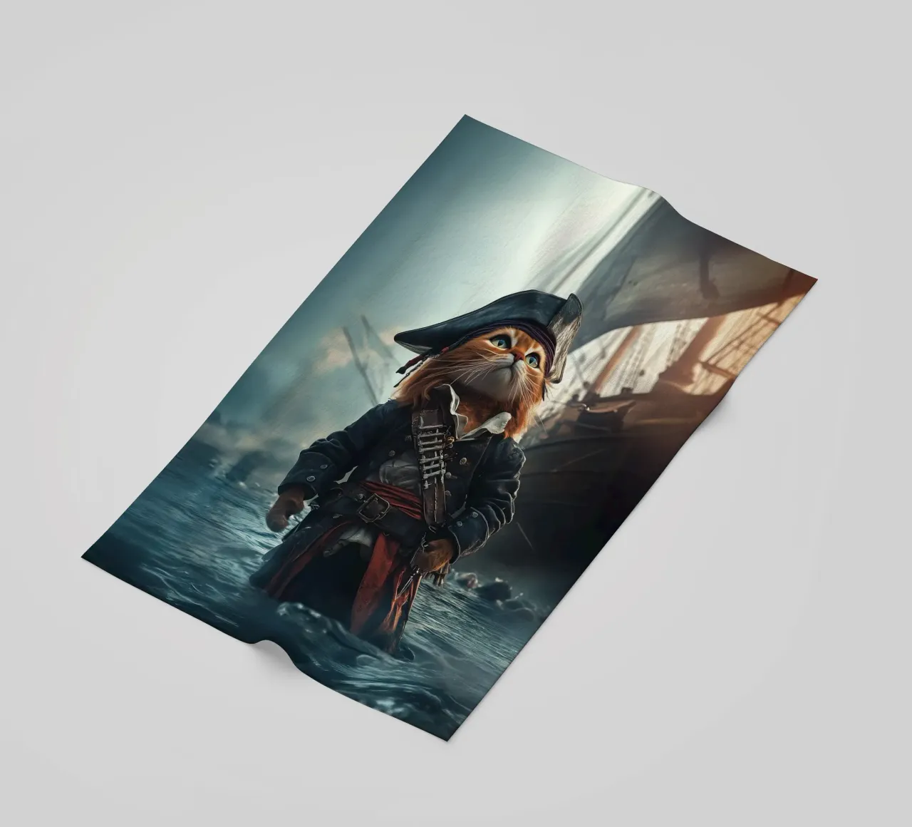 He is a pirate No. 03 telo mare da lazydaypaper