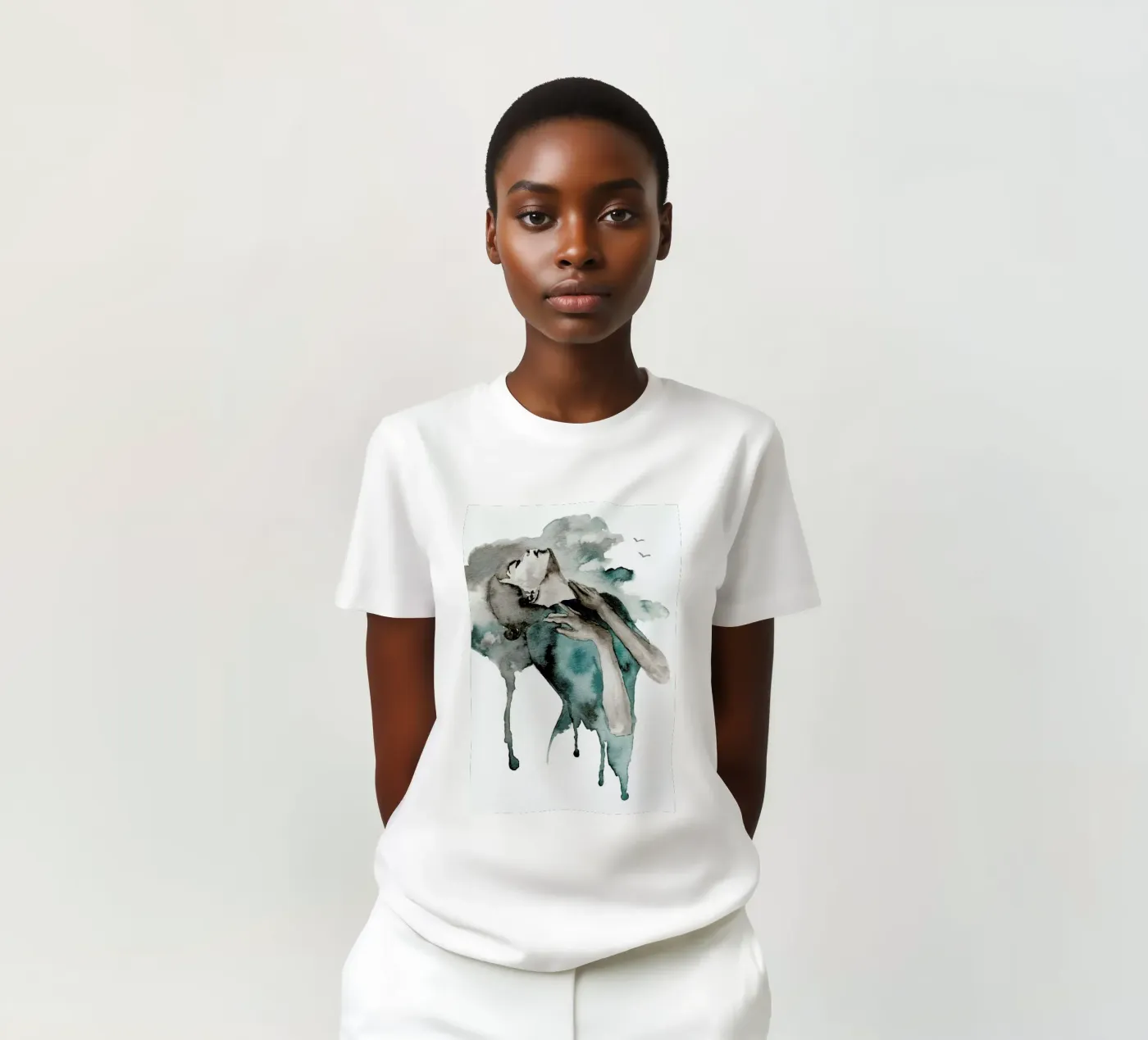 Storm Clouds t-shirt da Larissa van der Laan