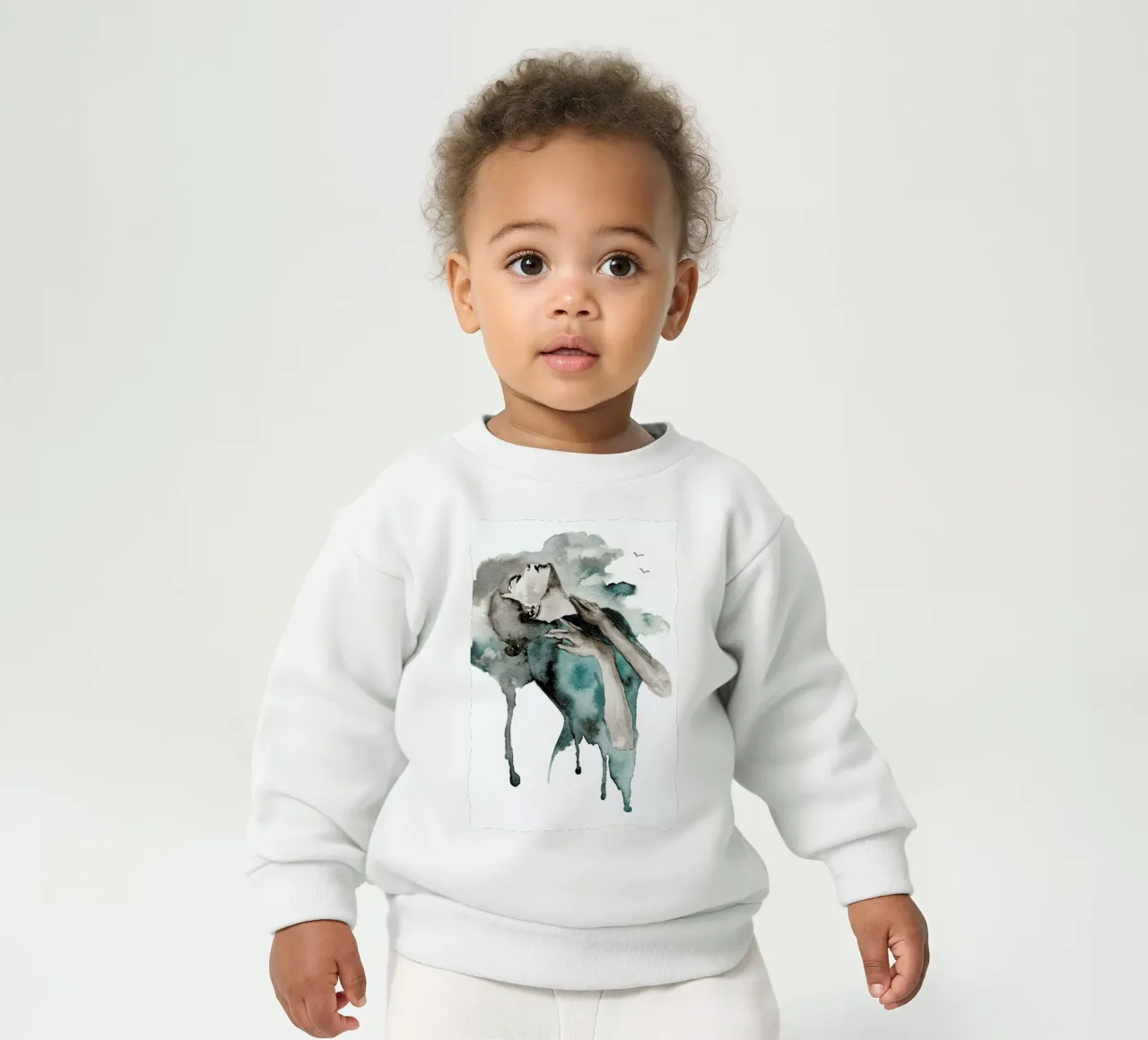 Storm Clouds felpa neonato da Larissa van der Laan