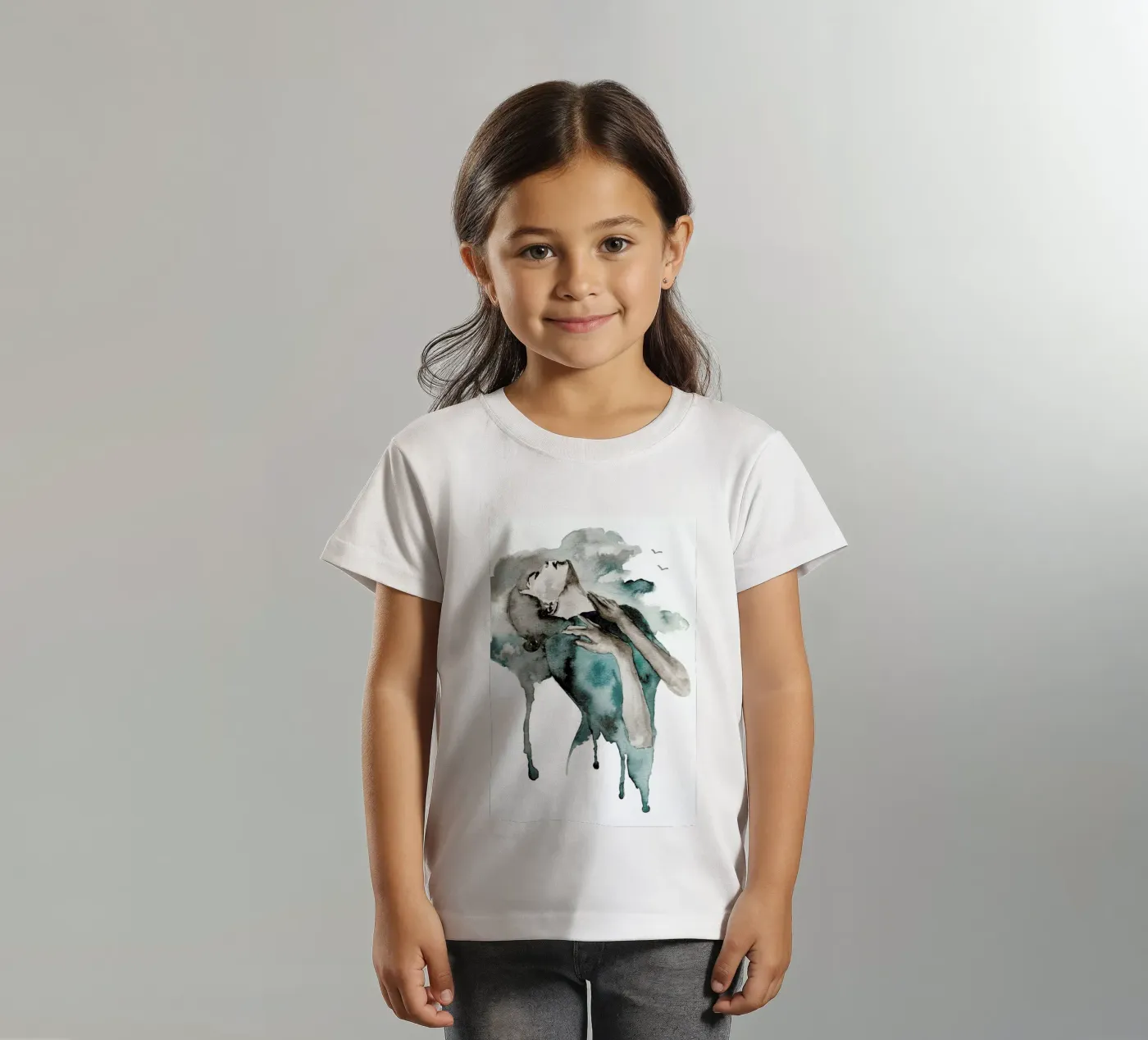 Storm Clouds t-shirt bambini da Larissa van der Laan