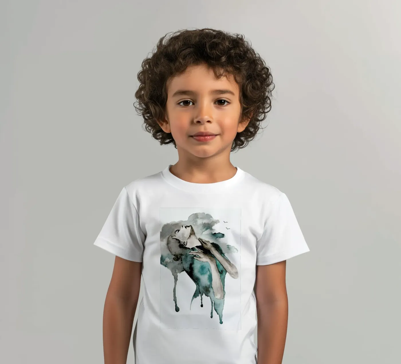 Storm Clouds t-shirt bambini da Larissa van der Laan