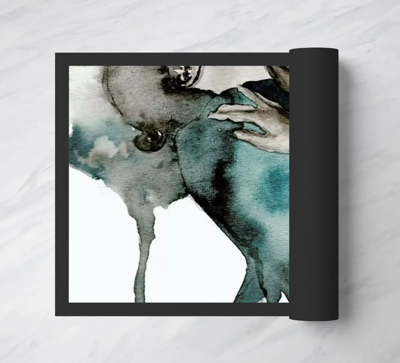 Storm Clouds doormat by Larissa van der Laan